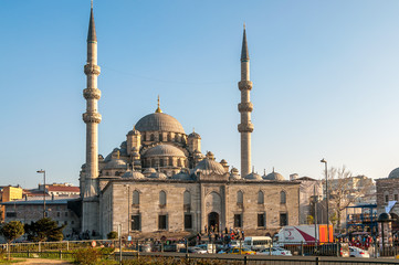 Fototapeta na wymiar Yeni Cami, The New Mosque