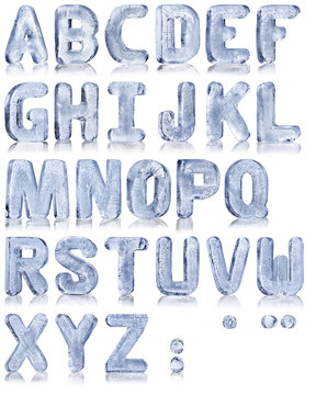 Ice alphabet