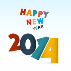 Vector Happy New Year Background