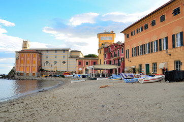the bay of silence (baia del silenzio) Sestri Levante, Italy