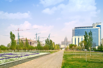 Fototapeta na wymiar Modern Astana
