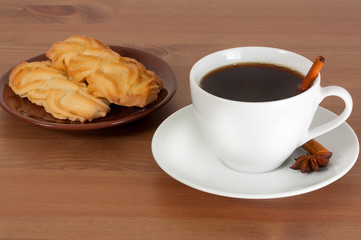 Morning cup of coffee