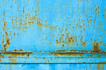 metal blue rusty texture
