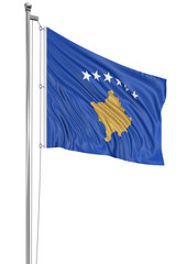 3D Kosovo flag