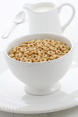 Delicious and healthy honey nuts cereal