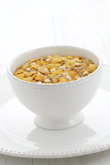 Delicious and healthy fresh cereal