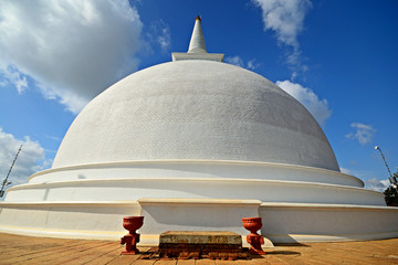 Mahaseya Dagoba in Mihintale  holy site in Sri Lanka, near Anura