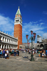 Fototapeta na wymiar St. Mark's Square in Venice, Italy, Europe