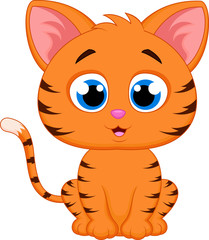Cute cat cartoon