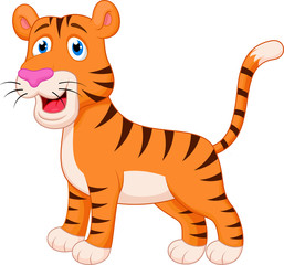 Fototapeta na wymiar Tiger cartoon