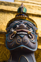 Fototapeta premium Giant at the temple in bangkok