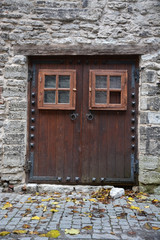 Vintage door in Tallin