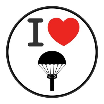 J'aime le parachutisme