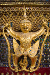 Giant at the temple in bangkok