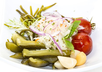 pickled vegetables