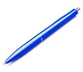 Ballpoint pen isolated on white background cutout