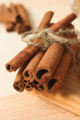 Cinnamon closeup