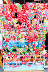 Multicolored Lollipops
