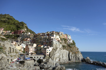Fototapeta na wymiar Beautiful Manarola, Cinque Terre