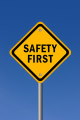 Fototapeta premium Safety first