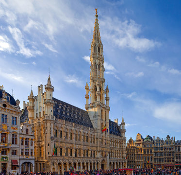 Bruxelles, "Grand place", hotel de ville