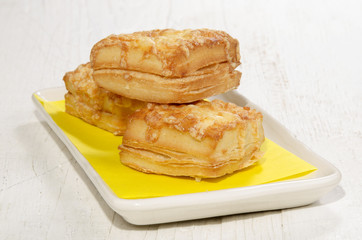 home made warm cheese scone