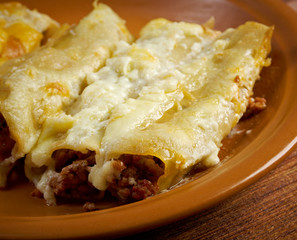 Cannelloni with beef
