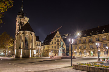Schillers square, Stuttgart, Germany