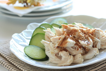 Chinese food, sesame chicken