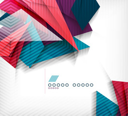 Business geometric shape abstract background
