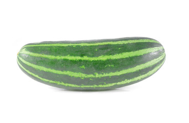 Cucumber isolated over white background