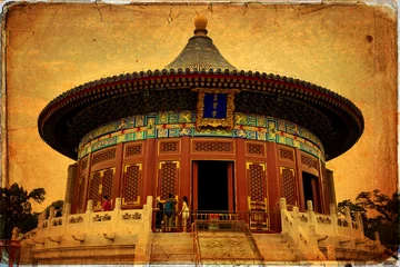 Foto auf Alu-Dibond Temple of Heaven in Beijing, China © lapas77