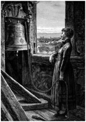 Obraz premium Bell-Ringer - Sonneuse de Cloche - 19th century