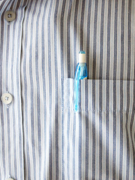 Pen In A Breast Pocket