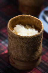 Sticky rice box