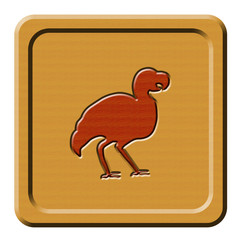 Bottone legno volatile 3