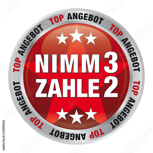 "Nimm 3 zahle 2" Stockfotos und lizenzfreie Vektoren auf Bild 58419636