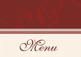 Restaurant menu