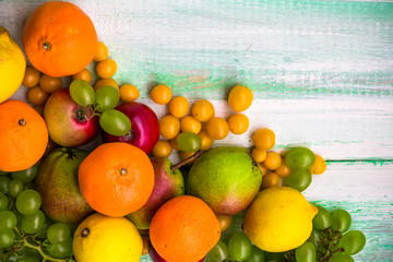background fruit market wooden autumn food nature fall