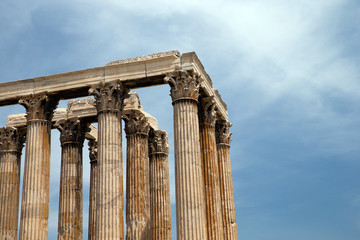 Parthenon on the Acropolis in Athens