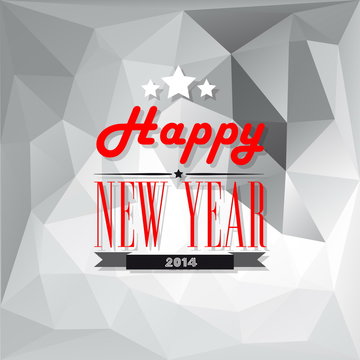 Happy New Year design. Vector illustration