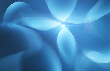 Blue abstract background