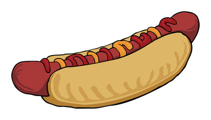 Hot Dog Sign
