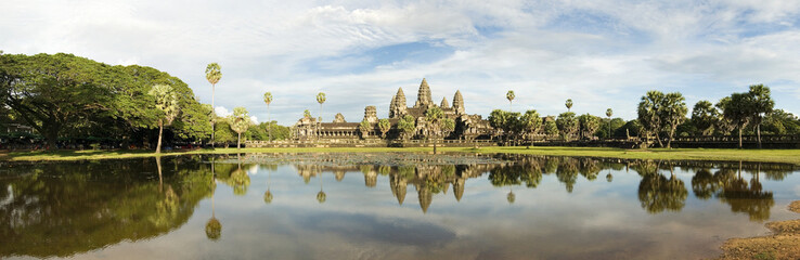 Angkor Wat Temple Panoramic, Cambodia