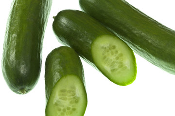 Baby Cucumber – freshly sliced for a healthy alternative