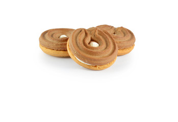 cookies isolated on white