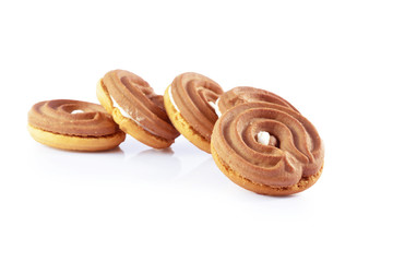 cookies isolated on white