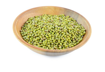 Green bean or mung bean background.