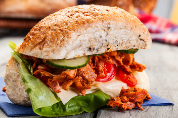 Kebab sandwich
