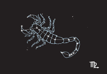 Scorpio constellation © inga